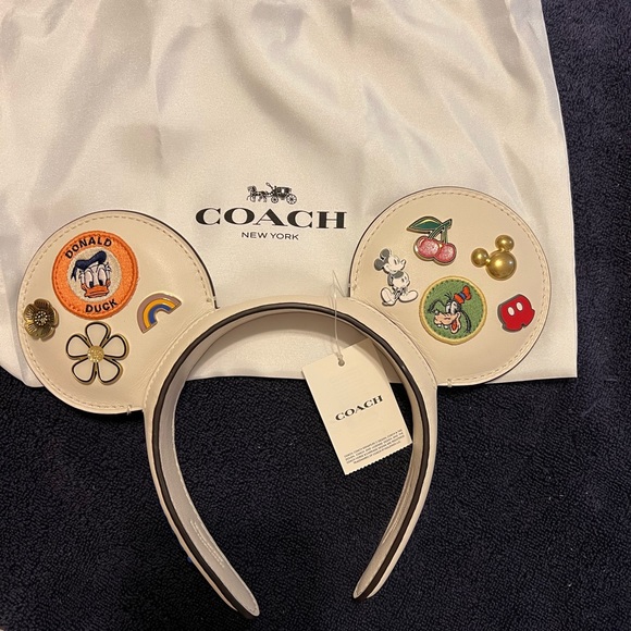 Coach Accessories Rare Limited Edition Disneyland Coach Ears Poshmark